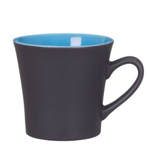 Temp matt kop zwart-blauw 33 cl