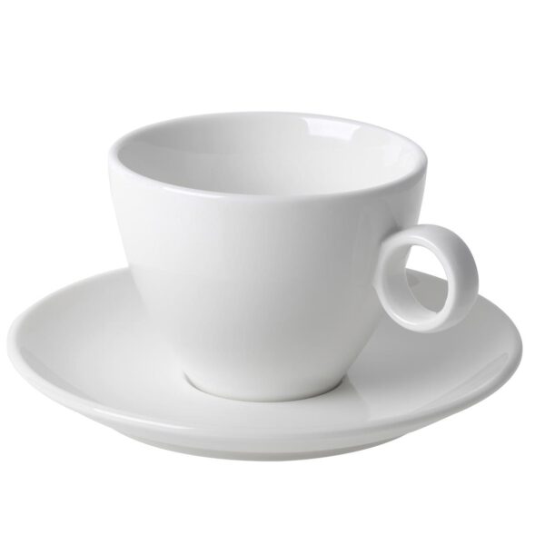 Bekijk de Bart Cappuccino off-white 23 cl. SET Kop en schotel Sets