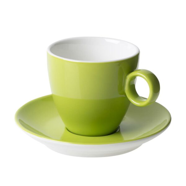 Bekijk de Bart Koffie groen 17 cl. SET Kop en schotel Sets