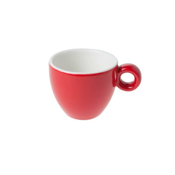 Bekijk de Bola Espresso Kop rood-roomwit 8 cl. Koppen en schotel Los