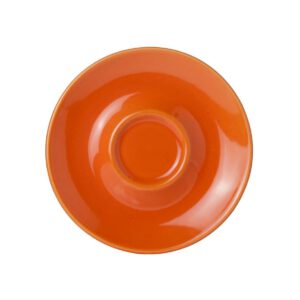 Bola Koff/Capp Schotel oranje-roomwit 14.5 cm