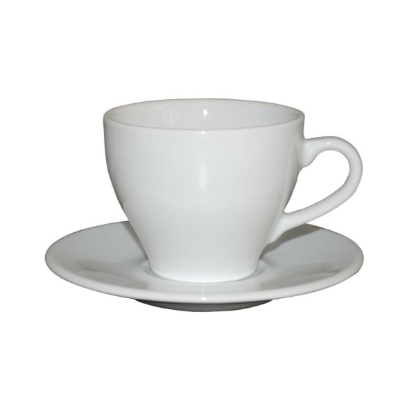 Bekijk de Dom Koffie wit 15 cl. SET Kop en schotel Sets