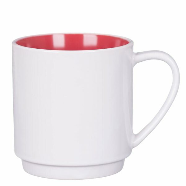 Bekijk de Milano kop wit-rood 30 cl