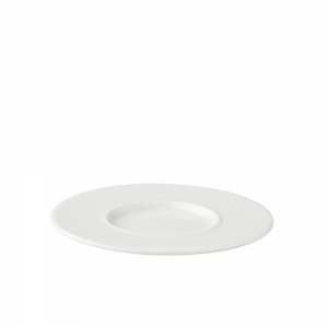 Schotel 13 cm espresso White Delight