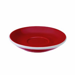 Egg Espresso Schotel 11,5 cm Rood