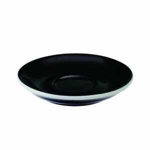 Egg Espresso Schotel 11,5 cm Zwart