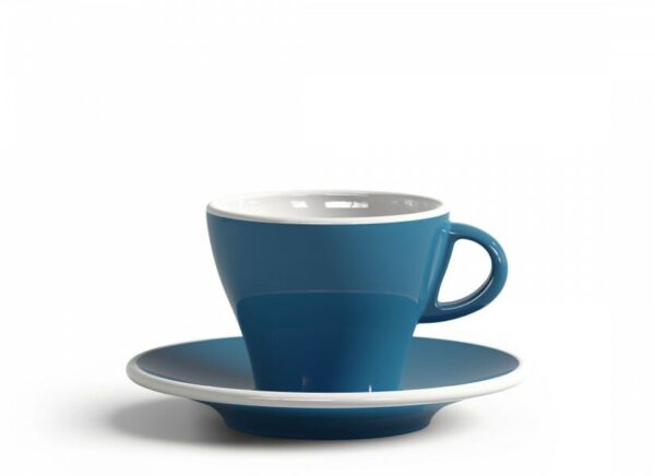 Gardenia Koffiekop en schotel Licht blauw 18