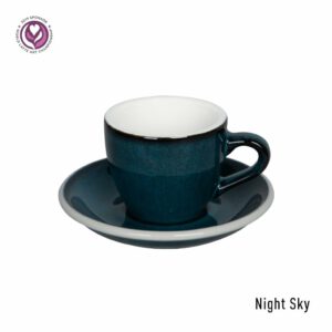 Loveramics Egg – Night Sky Espresso Kop & Schotel 8 cl.