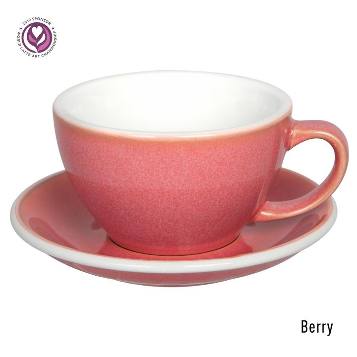 Loveramics Egg – Berry Latte kop & Schotel 30 cl.