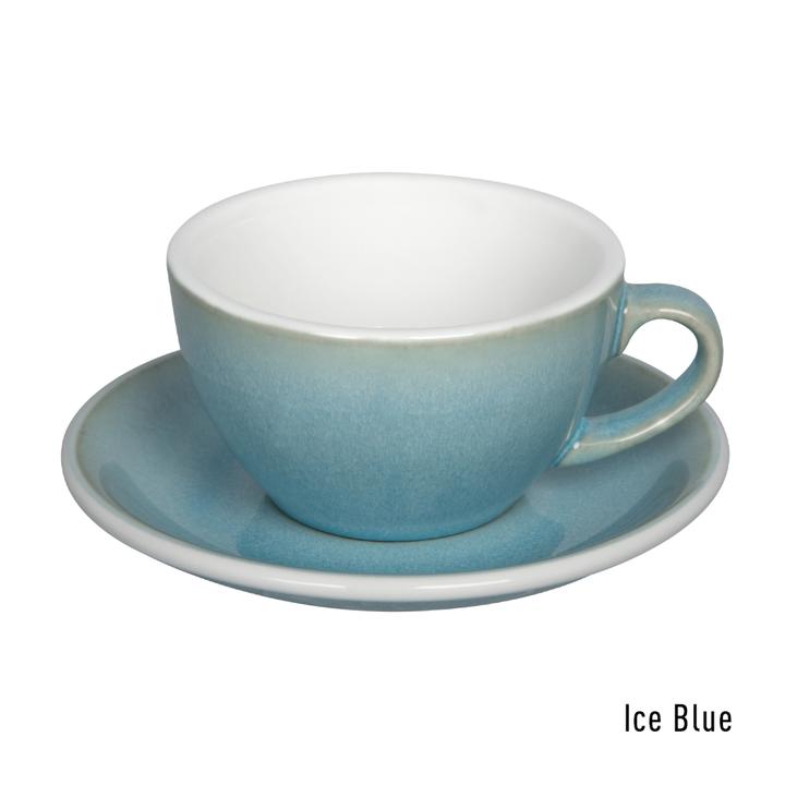 Loveramics Egg – Ice Blue Cappuccino kop & Schotel 20 cl.