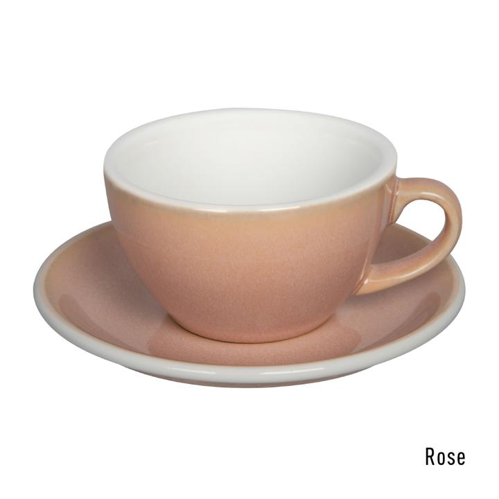 Loveramics Egg – Rose Cappuccino kop & Schotel 20 cl.