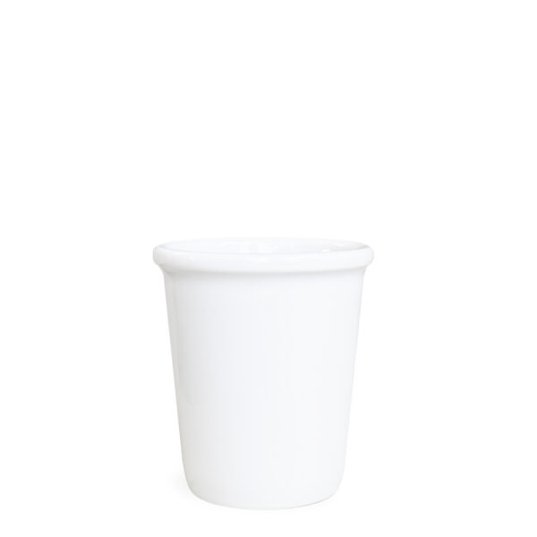 Papercup porselein wit espresso 6 cl.